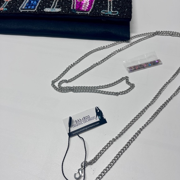 ⭐️ SOLD OUT ⭐️ Cocktail Beaded Bag NWT TikTok Instagram Viral - Picture 11 of 12